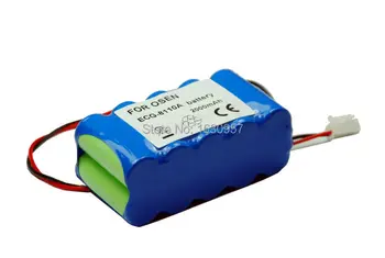 

Li-ION 2600 mAh High Quality Imported Battery Cells ECG-8110 Battery For OSEN ECG-8110 ECG-8110A ECG-8130A ECG Monitor Battery