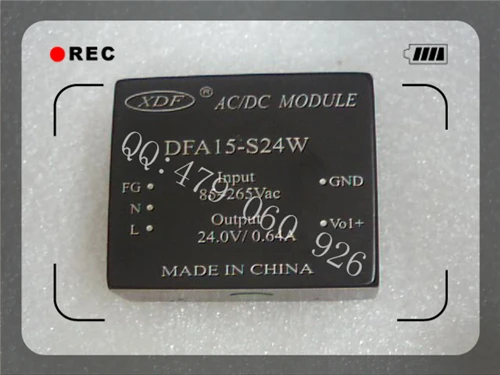 

[ZOB] -power transformers module 15W 220V 24V AC-DC DFA15-S24W --5PCS/LOT
