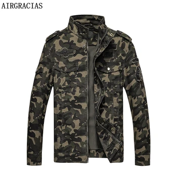 

AIRGRACIAS Brand Clothing Autumn Men's Military Camouflage Jacket Army Tactical clothes Multicam Male Camouflage Windbreaker