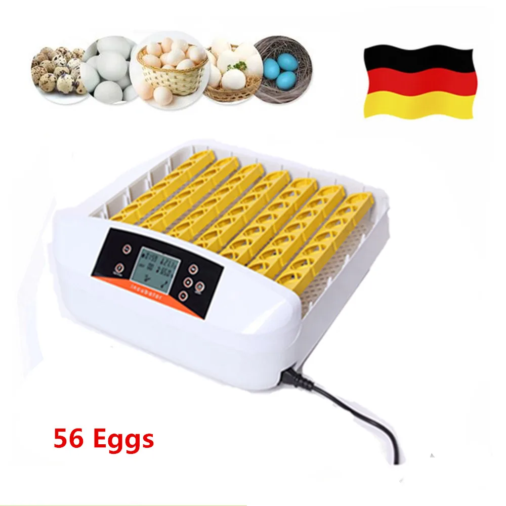 

Best Price 56 eggs incubator automatic digital display for chicken duck eggs incubation tools equipment