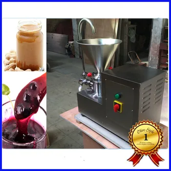 

Compact structure stainless steel kinds of seeds soy sauce, jam peanut butter colloid mill peanut butter machine