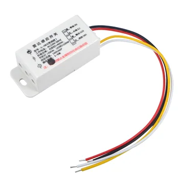 

1PC New AC220V Switch Microwave Radar Body Sensor Switch Light Control Switch Delay Distance Is Adjustable Sensors