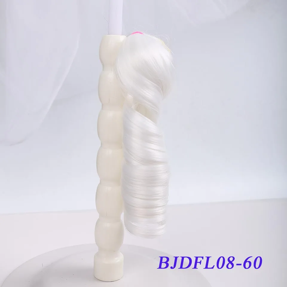 Bybrana длинные вьющиеся волосы 30*100 см и 15*100 см bjd DIY парик с куклами
