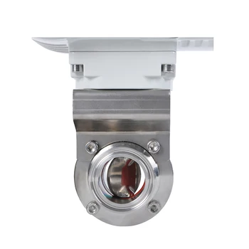 

19mm~102mm Food Grade Sanitary ON/OFF Type Tri-clamp Electric Actuator Motorized Butterfly Valve Health Class Sanitation Valve