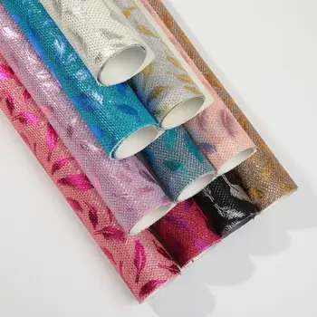 

YG3030 Hotsale pu vinyl Sweet heart glitter leather cloth fabric synthetic leather rexine DIY accessories materials (1yard )