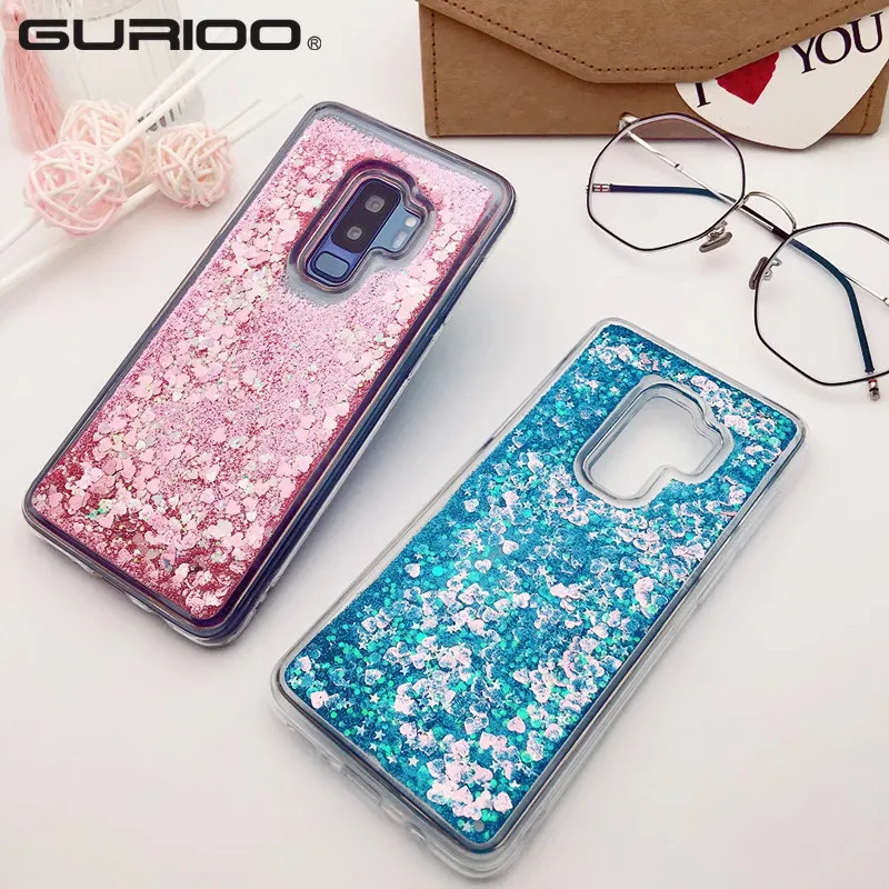 

Liquid Quicksand Glitter Case For Huawei Honor 7X 8X 9 10 P30 Lite V10 V20 Nova 3 4 4E Y7 Pro Prime Y9 P Smart Plus 2018 2019