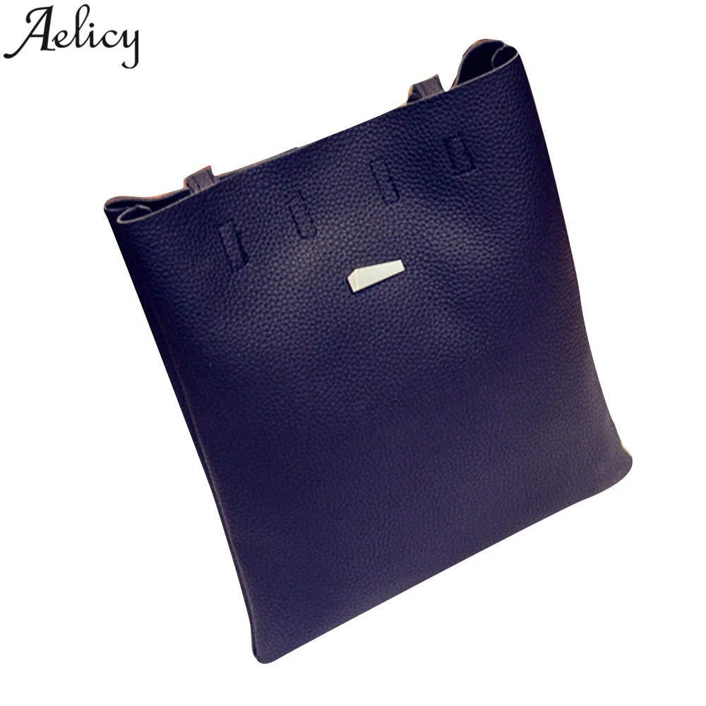 

Aelicy 2019 Fashion PU Women Leather Litchi Stria Single Shoulder Bags Totes Girls Designer Handbags Messenger Bag Shopping
