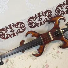 Лучшая крутая модель crazy-4 SONG art streamline 4/4 электрическая скрипка#10916