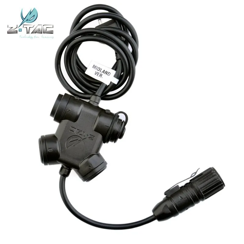 Z тактическая гарнитура SILYNX CLARUS PTT Ztac Airsoft аксессуары для наушников Kenwood Softair