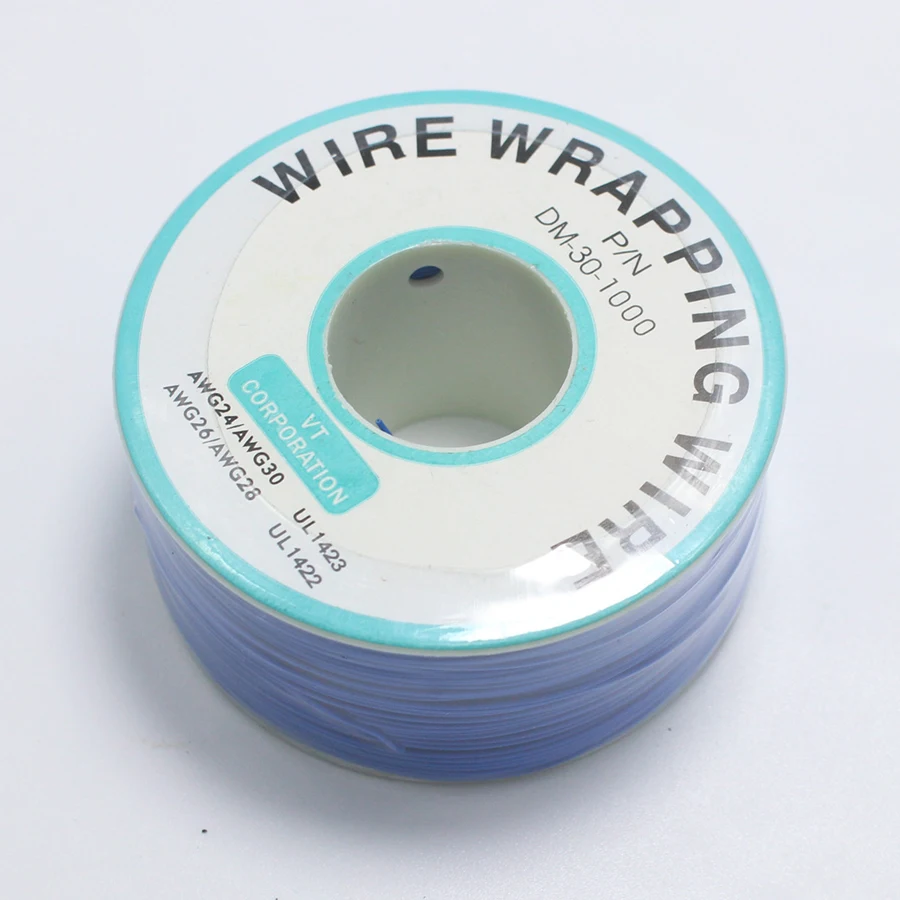 EClyxun 20 метров Высокое качество 30awg ok line 0 56 мм провод для обмотки электрических