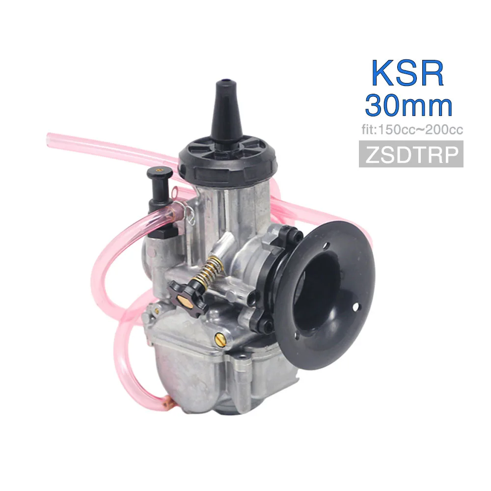 ZSDTRP 4 т KSR28 30 32 34 мм карбюратор KSR Evolution KIT EVO Carb для Honda Yamaha KTM с power Jet - Цвет: KSR 30mm