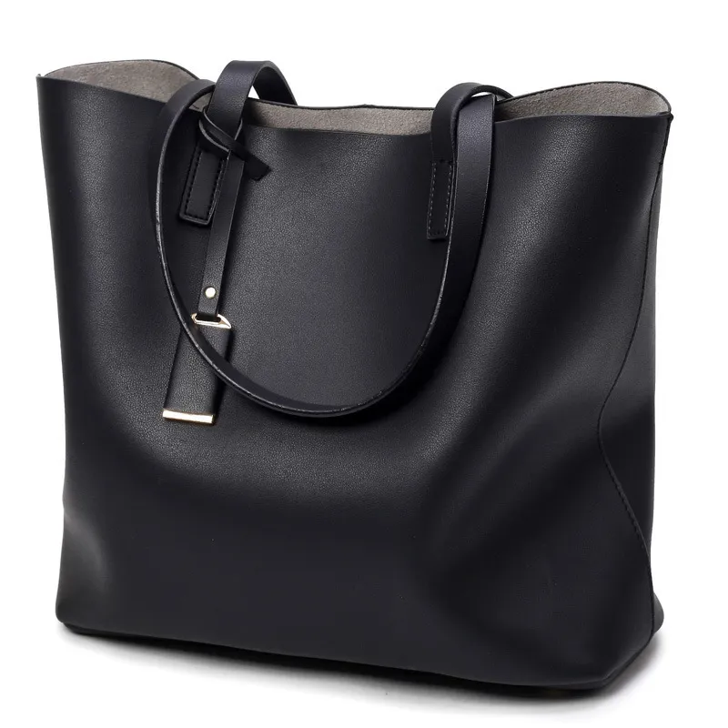 Women Casual Tote Leather Handbags Bag Fashion Vintage Large Shopping ...