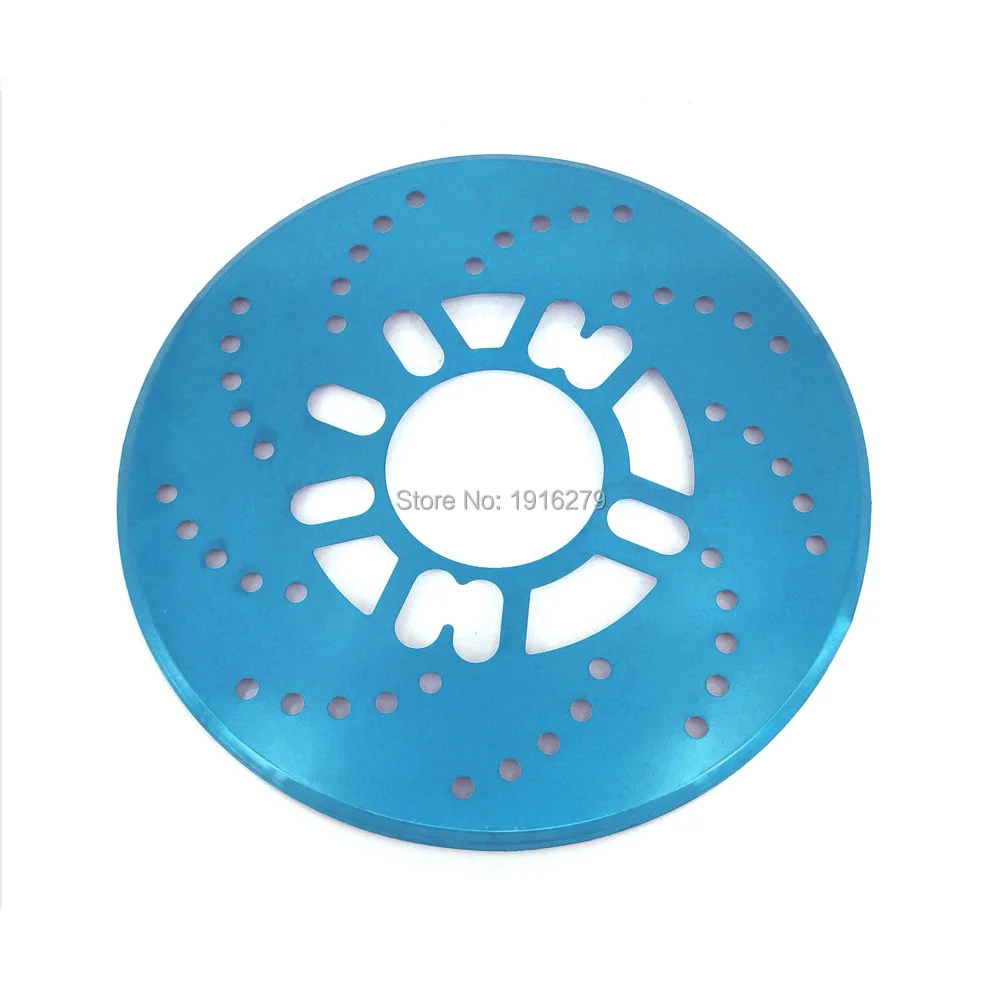 2pcs Car Universal 25cm Thicken Aluminum Disc Brake Rotor Racing Covers Drum Decorative