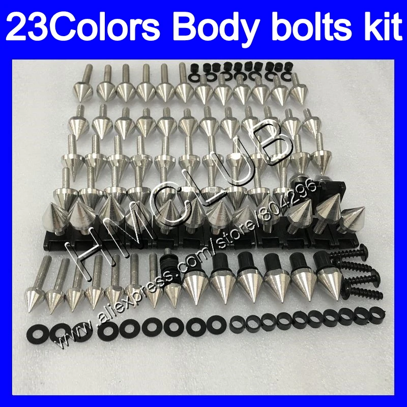 Полный Комплект болтов обтекателя Для KAWASAKI NINJA ZXR400 89 90 ZX-R400 89-90 ZXR-400 ZXR 400 1989 1990 винты