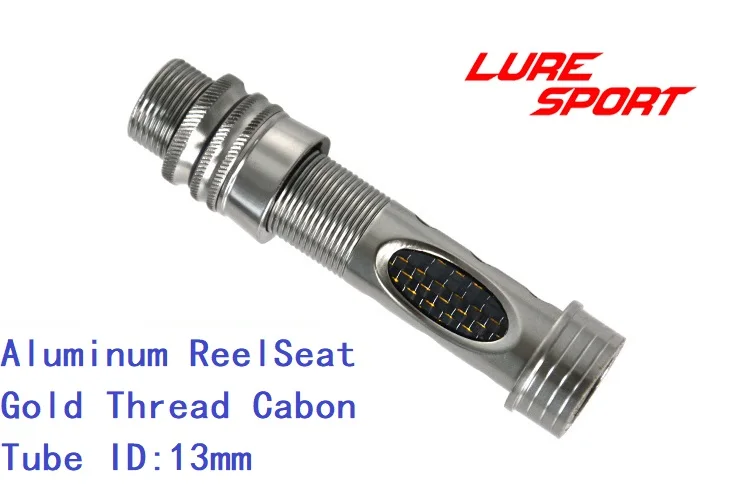 LureSport 2pcs Fly Reel seat Aluminum body Carbon Tube Fishing Rod Building Component Repair Pole DIY Accessory LureSport 2pcs Fly Reel seat Aluminum body Carbon Tube Fishing Rod Building Component Repair Pole DIY Accessory