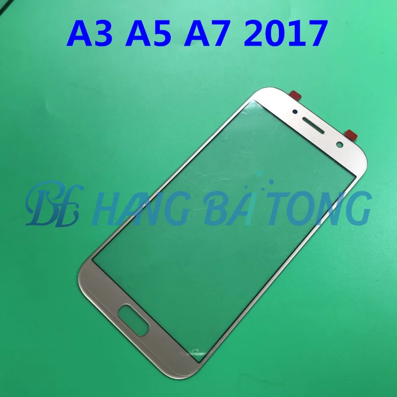 10 шт. ЖК-дисплей стекло для SAMSUNG Galaxy A3 A5 A7 A320 A520 A720 переднее внешнее стекло крышка сенсорной панели объектива