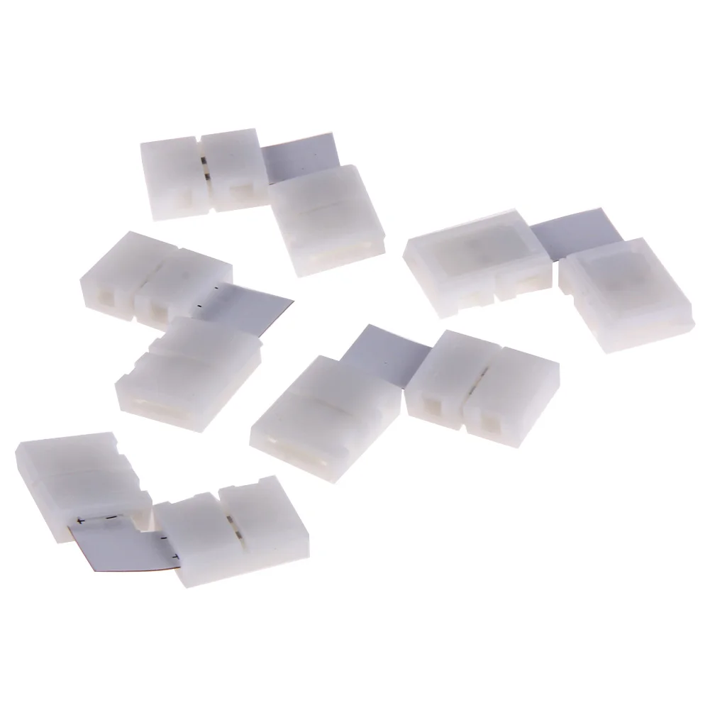 10 шт. 2 контактный разъем для светодиодной ленты 8 мм|led strip connector 2pin|led connectorstrip |