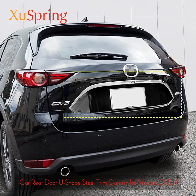 For Mazda CX 5 CX5 2017 2018 2019 KF Car Rear Door Trunk font b Box