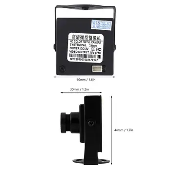 

4PCS FPV Mini Digital HD 1/3" 3.6mm 700TVL CCD IR Wide Angle Lens FPV Home Security Camera PAL free shipping