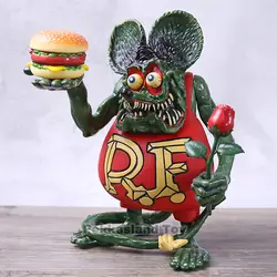 Rat Fink гамбургер и Роза рисунки из мультфильма ПВХ фигурка Коллекционная модель игрушки