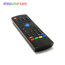 3D Air Fly Mouse MX3 2.4GHz Wireless Remote Control with 6 Axis Mic Mini Keyboard for Smart TV PC Android TV Box