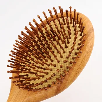 

NEW Wooden Bamboo Hair Vent Brush Brushes Care And Beauty Spa Massager Massage Comb