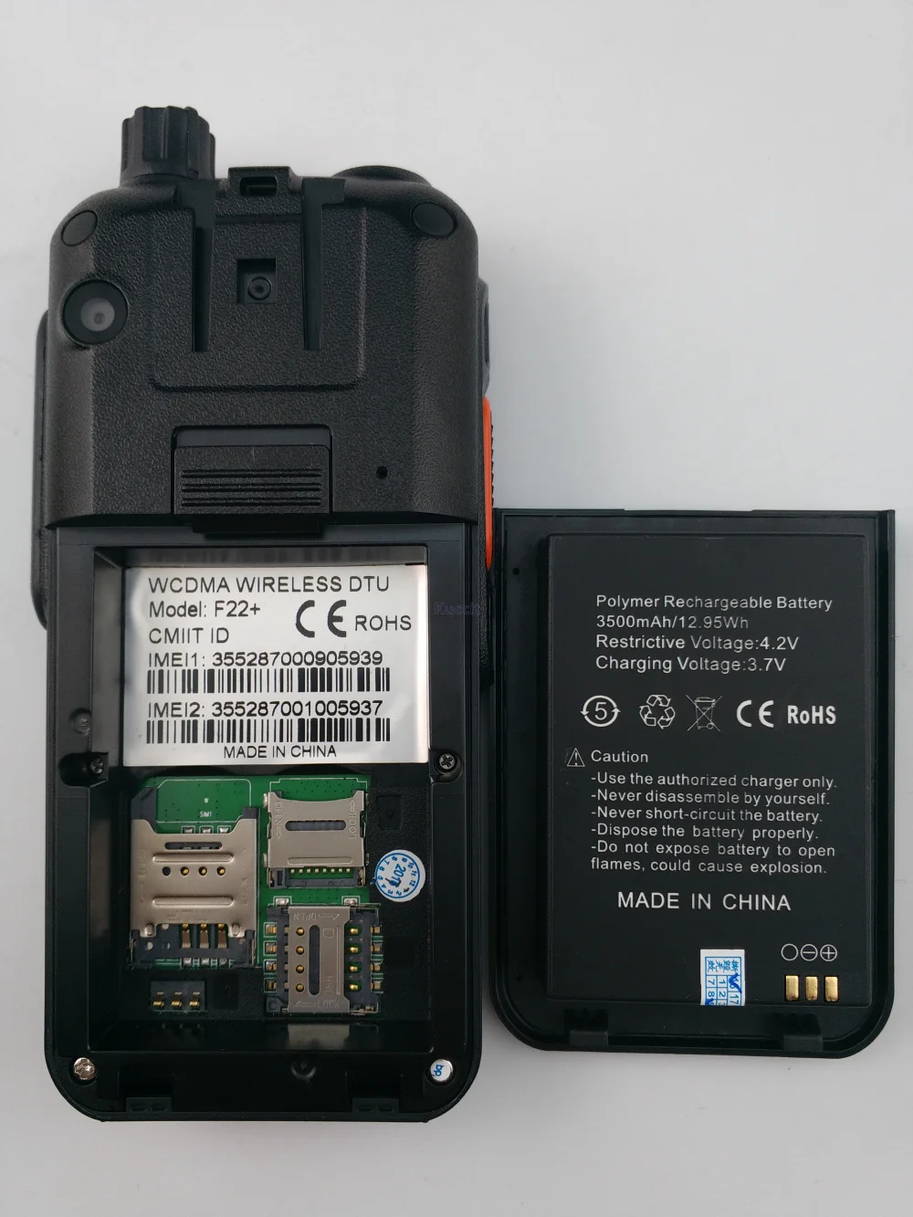 Sim карта портативная рация 3g Водонепроницаемая SOS обновленная F22 Plus Android WCDMA gps Сеть