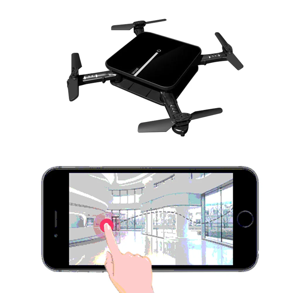 

ATOYX RC Mini Drone With Camera HD 720P Foldable Wifi FPV Camera Remote Control Quadcopter Altitude Hold headless toy for Kids