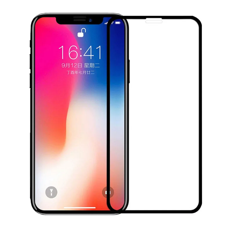 Новейшее керамическое Защитное стекло для iPhone 6, 6s, 7, 8 plus, XR, X, XS Max, полное покрытие, защита экрана, гибкое закаленное стекло