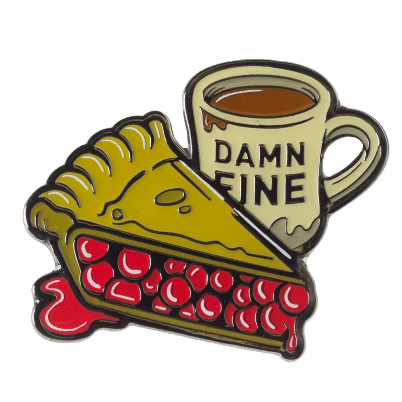 

Twin Peaks Damn Fine Enamel Pin