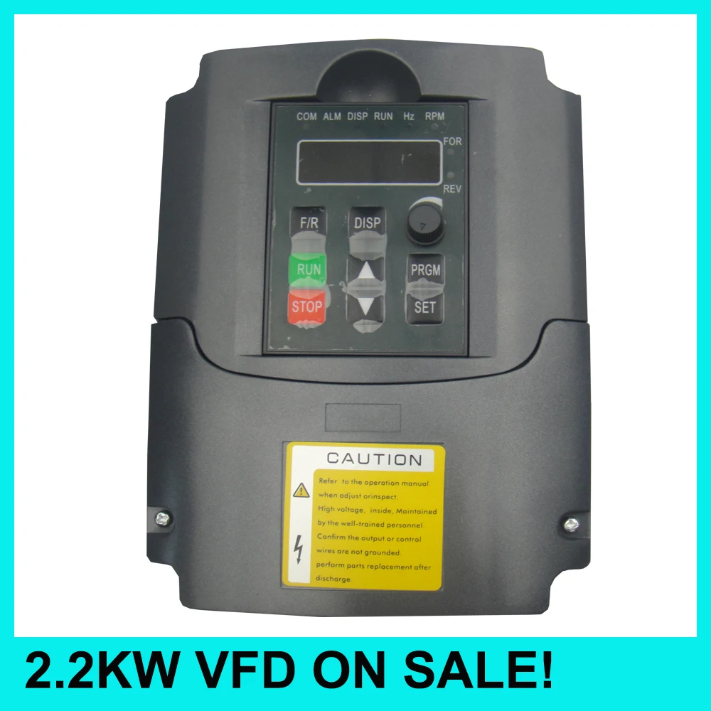 Cnc Spindle Motor Speed Control 220v 2 2kw Vfd Variable