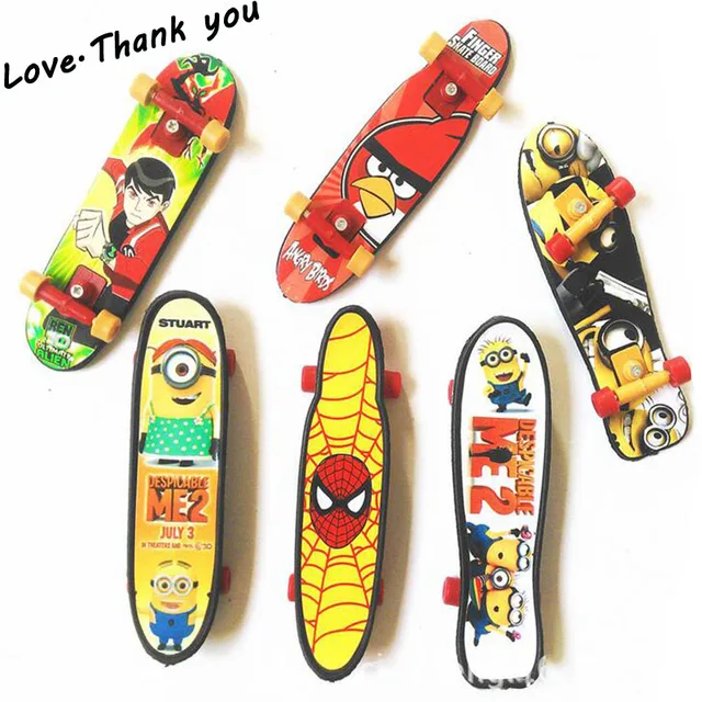 10pcs random different style fingerboard tech decks 96mm mini different skateboards