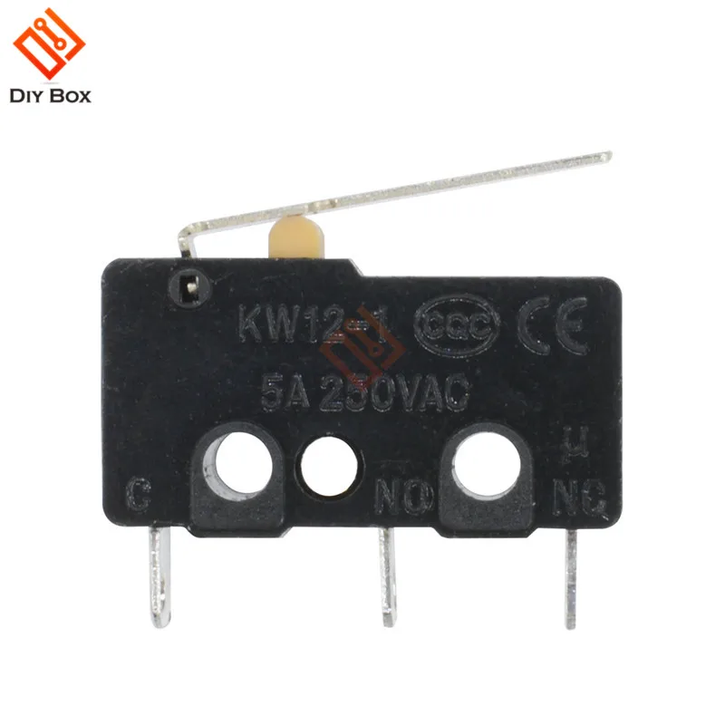 10 шт. KW11-3Z 5A 250V микропереключатель 3Pin такт переключатель пряжки микро переключатель выключатель для бытовых Приспособления