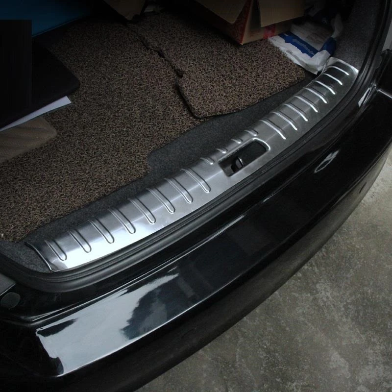 

Trunk Rear Panels automobile decorative car styling protecter covers bright sequins 08 09 10 11 12 13 FOR Honda Accord
