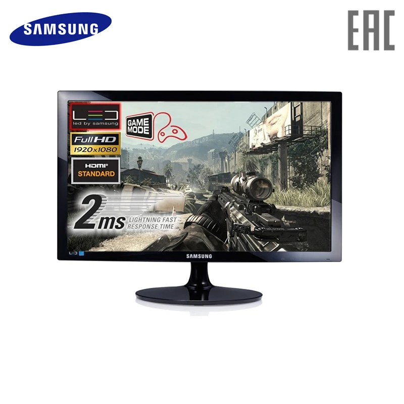 

Monitor Samsung 24" S24D300H Black computer display
