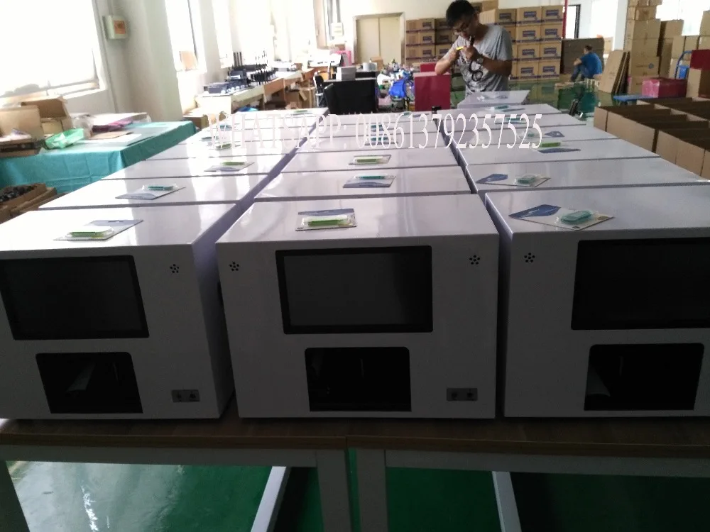  2020 new touch screen and computer inside nail printer nail art machine door to door delivery