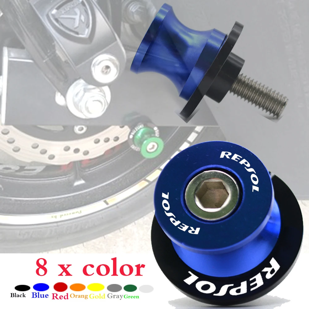 

CNC Motorcycle Frame Stands Screws sliders Swingarm Spools Slider For Honda CBR1000RR CBR600RR CB1000R m8 bolts