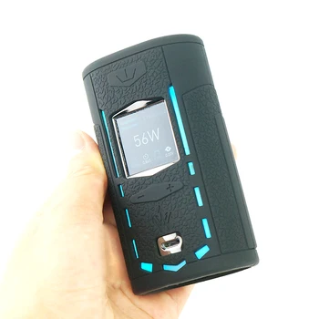 

2pcs Texture Case Skin for VooPoo X217 Woody Vapes 217W TC Box Mod Protective Silicone Sleeve Cover Wrap fit X 217