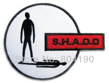 

ALIEN ALIENS UFO Crew TV MOVIE Series S.H.A.D.O. Uniform punk rockabilly applique sew on/ iron on patch