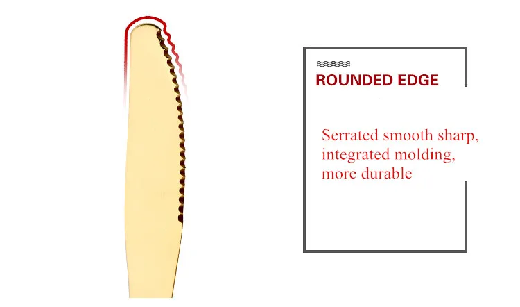 12, 18 и 24 и 36 шт./компл. Титан золото роскошный Европейский набор столовых приборов Нержавеющая сталь западные столовые приборы практичный Кухня инструмент