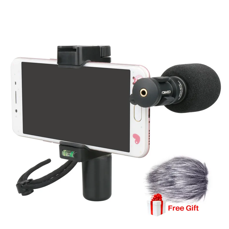 Comica CVM VS08 Mobile Phone Microphone Video Mic For