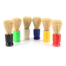 1 шт., 6 цветов, щетка для бритья для мужчин, бритье бороды, мыло для бритья, кисти, Парикмахерская, прибор для чистки лица, инструмент