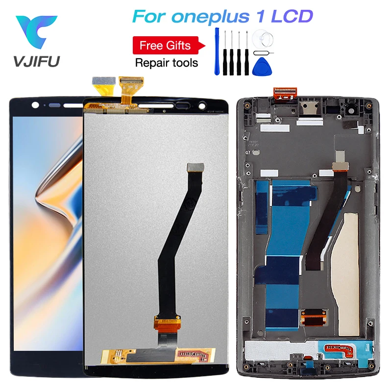 

For OnePlus One LCD Screen A0001 LCD Display Touch Screen Digitizer For oneplus one Display Replacement For One Plus One Display