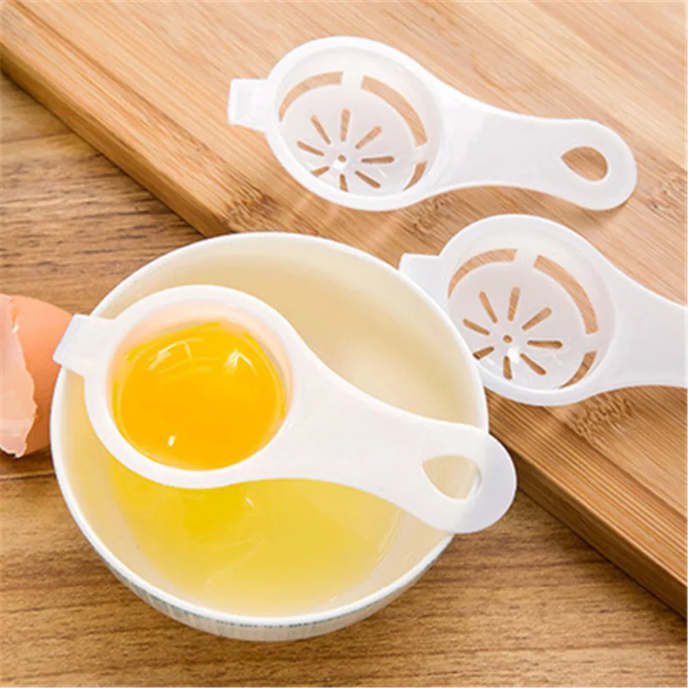 AI DI 1 PC12.7x6.1cm пластиковые яйца разделения яичный желток разделитель желтка и белка Безопасный и практичный ручной инструмент для яиц кухонный гаджет для приготовления пищи
