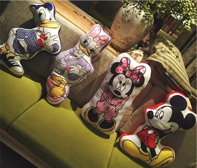 Cute Plush Toy Cartoon Mickey Minnie 60cm Soft Stuffed Toys Cushion Birthday Christmas Gift #1223 | Игрушки и хобби