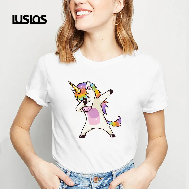 LUSLOS модная популярная футболка для женщин минималистская сексуальная девушка с