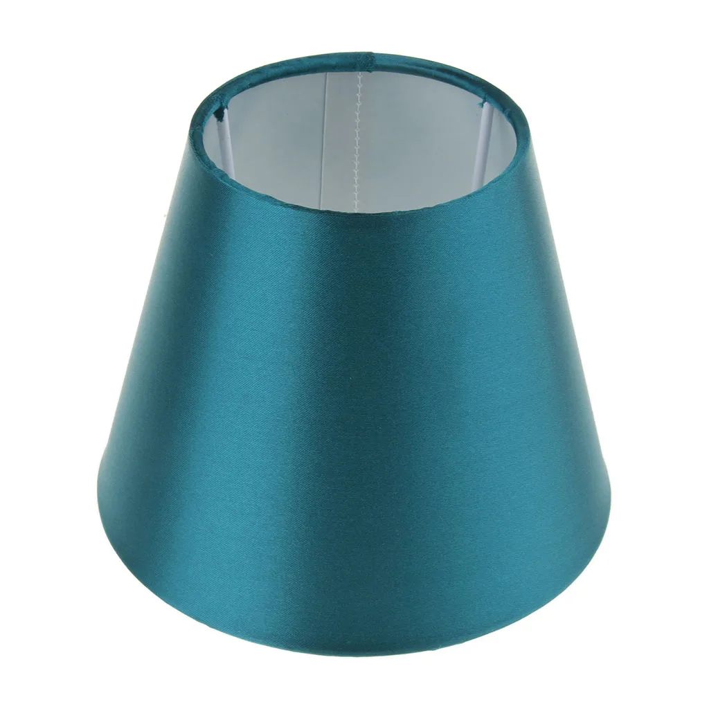 Baoblaze Cosy Warmth And Colour Lamp Cover, Solid Color with Fabric Luster Cloth Lampshade Light Accessories For Brief Style 