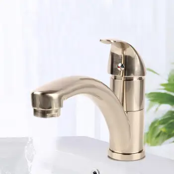 

Copper Kitchen Sink Faucet Bathroom Shower Basin Faucets Single Hole Bar Water Tap torneira do banheiro