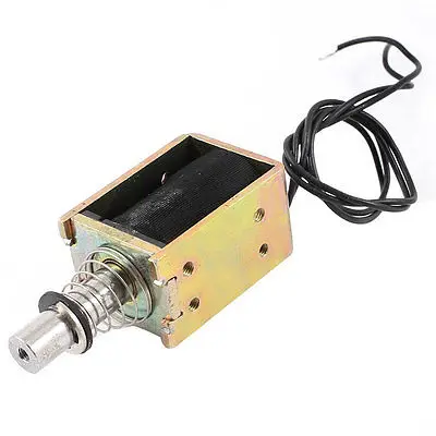 

12V 0.52A 6.26W Power 7mm/80g Pull Type Open Frame DC Solenoid Electromagnet