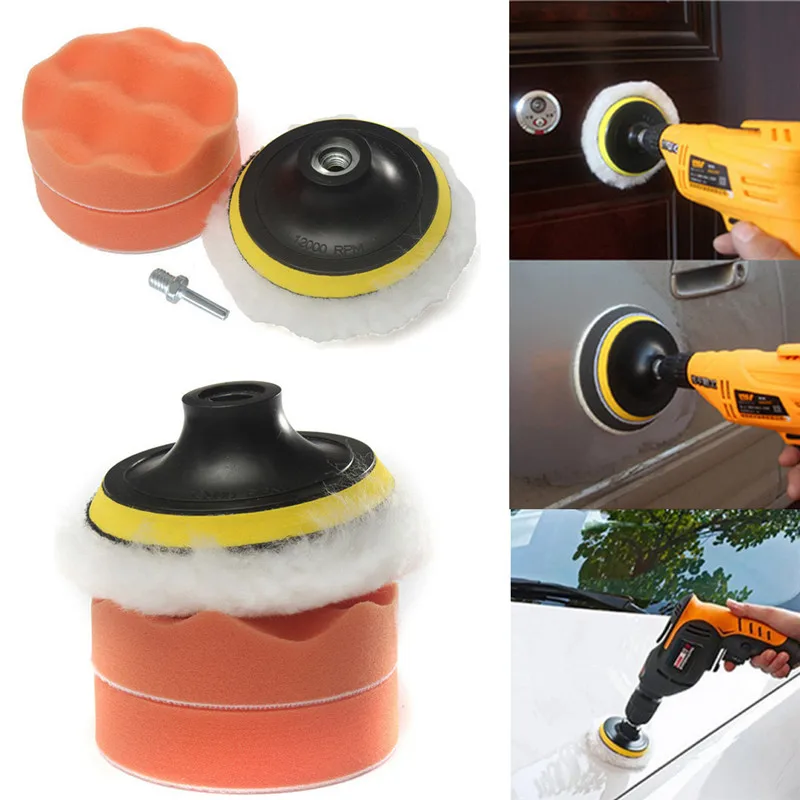Car-beauty-waxing-polishing-tool-7-piece-waxed-polished-sponge-pad-set-polishing-pad-sponge
